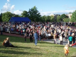 Joninės 2015 Čečėnijos aikštėje Kaune