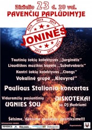 Joninės 2015 Mažeikių paplūdimyje