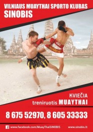 Muay Thai treniruotės Vilniuje